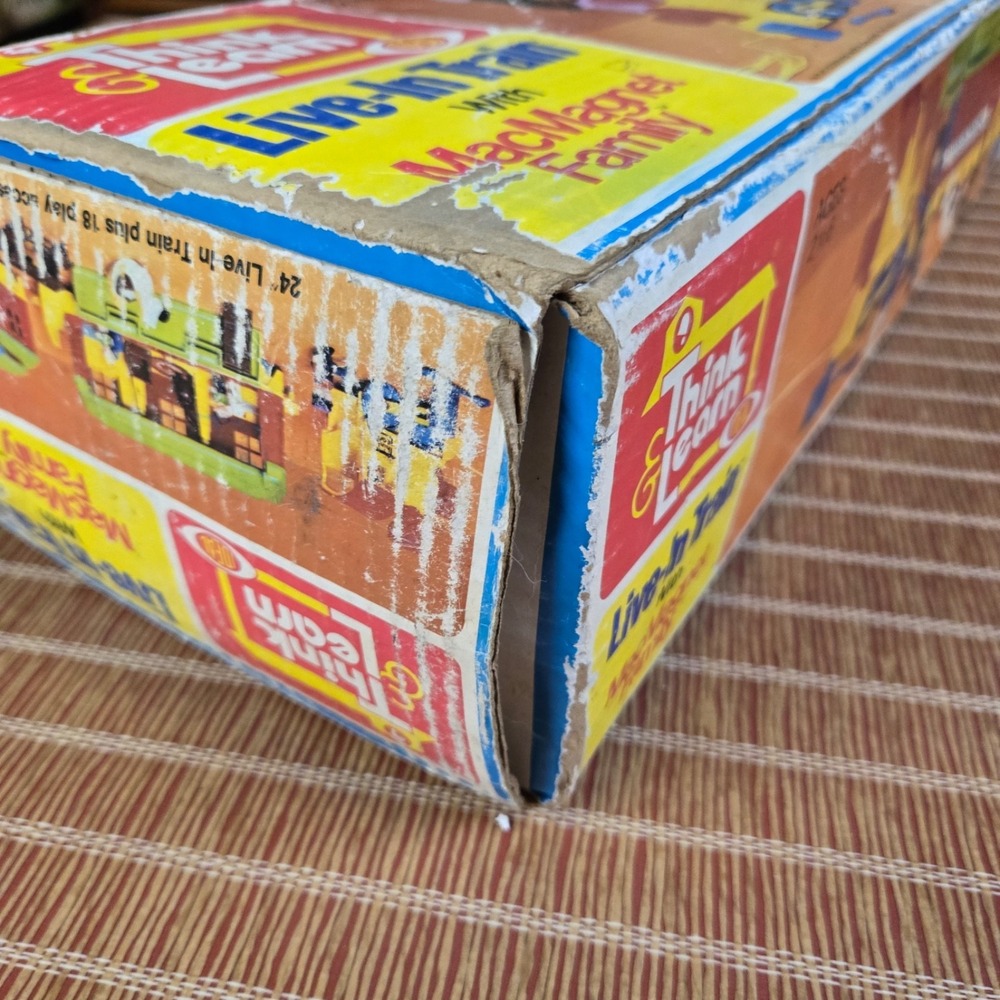 VINTAGE 1975 IDEAL THINK & LEARN LIVE-IN TRAIN w/MacMAGNET MAGNETIC FAMILY w/Box - Picture 16 of 16